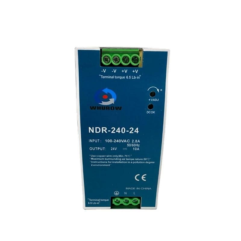 NDR-240-24 ʹ DIN  ,   ̺,  ĳ ġ   ġ, 24V 10A